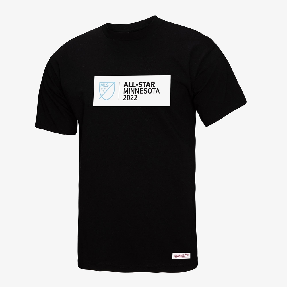 Mitchell & Ness Black Short Sleeve Tee